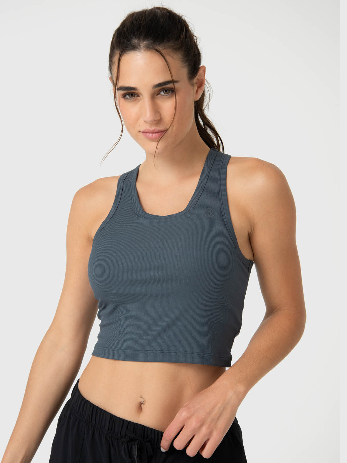 Bra-Para-Mujer-Modal-Rib-Aloe-Gris-Bsoul