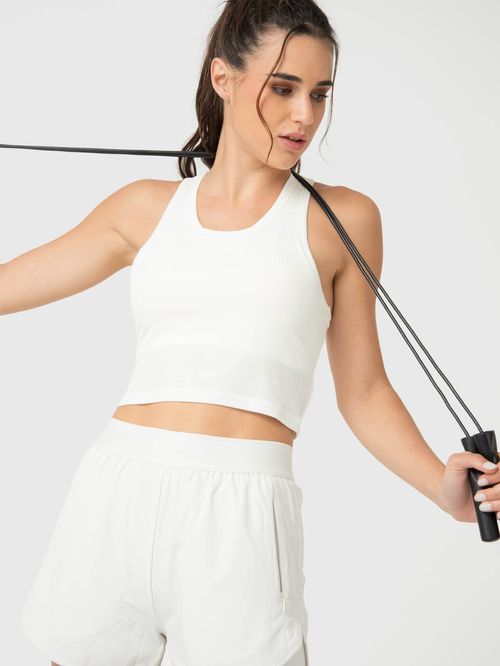 Bra Para Mujer Modal Rib Aloe Blanco Bsoul