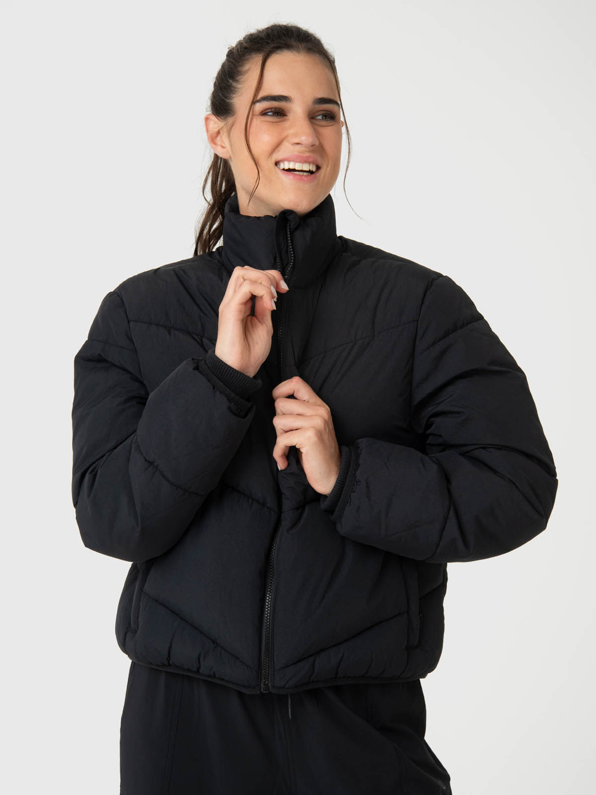 Casaca-Para-Mujer-Puffa-Negro-Bsoul