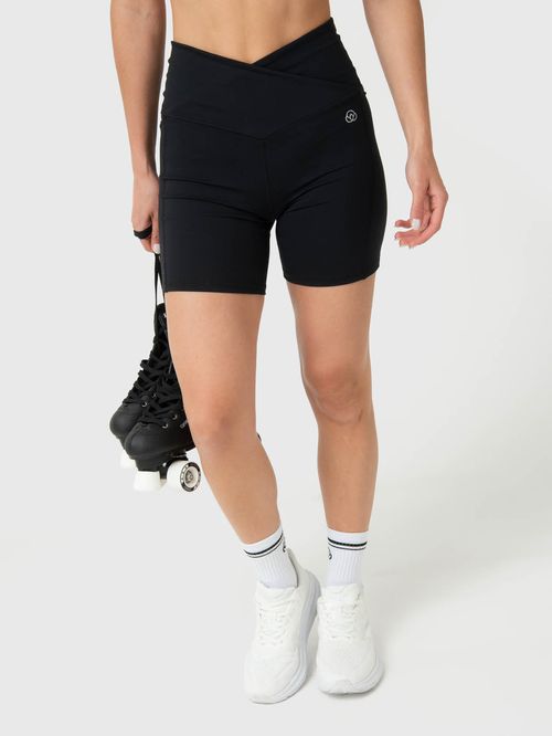 Biker Para Mujer Elisa Aloe Negro Bsoul