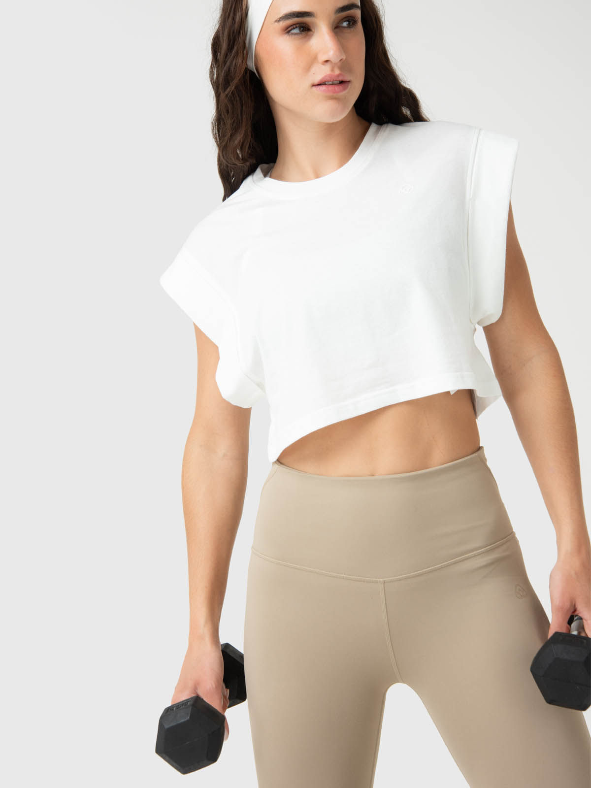 Polo-Sin-Manga-Para-Mujer-Clarissa-Blanco-Bsoul