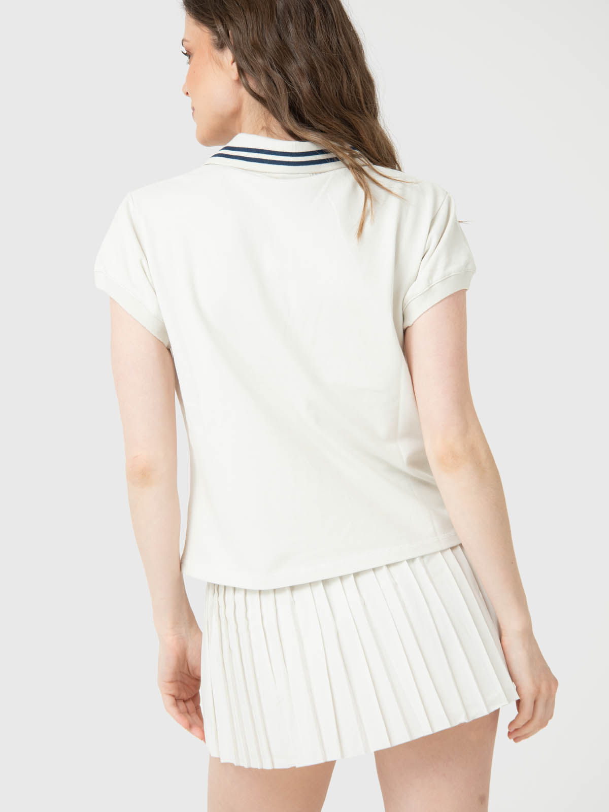 Polo-Manga-Corta-Para-Mujer-Heritage-Aloe-Blanco-Bsoul