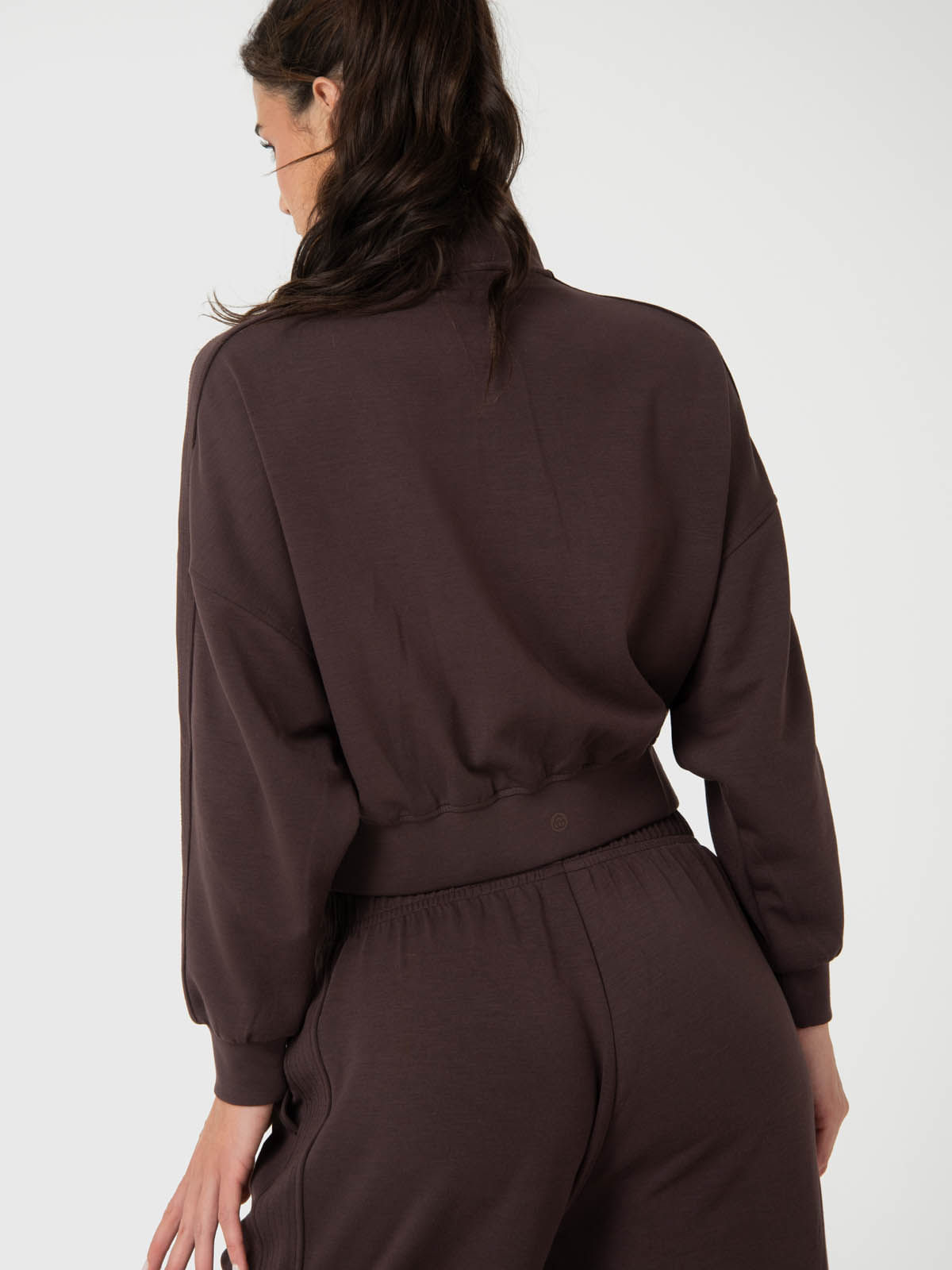 Polera-Para-Mujer-Modal-Full-Zip-Aloe-Marron-Bsoul