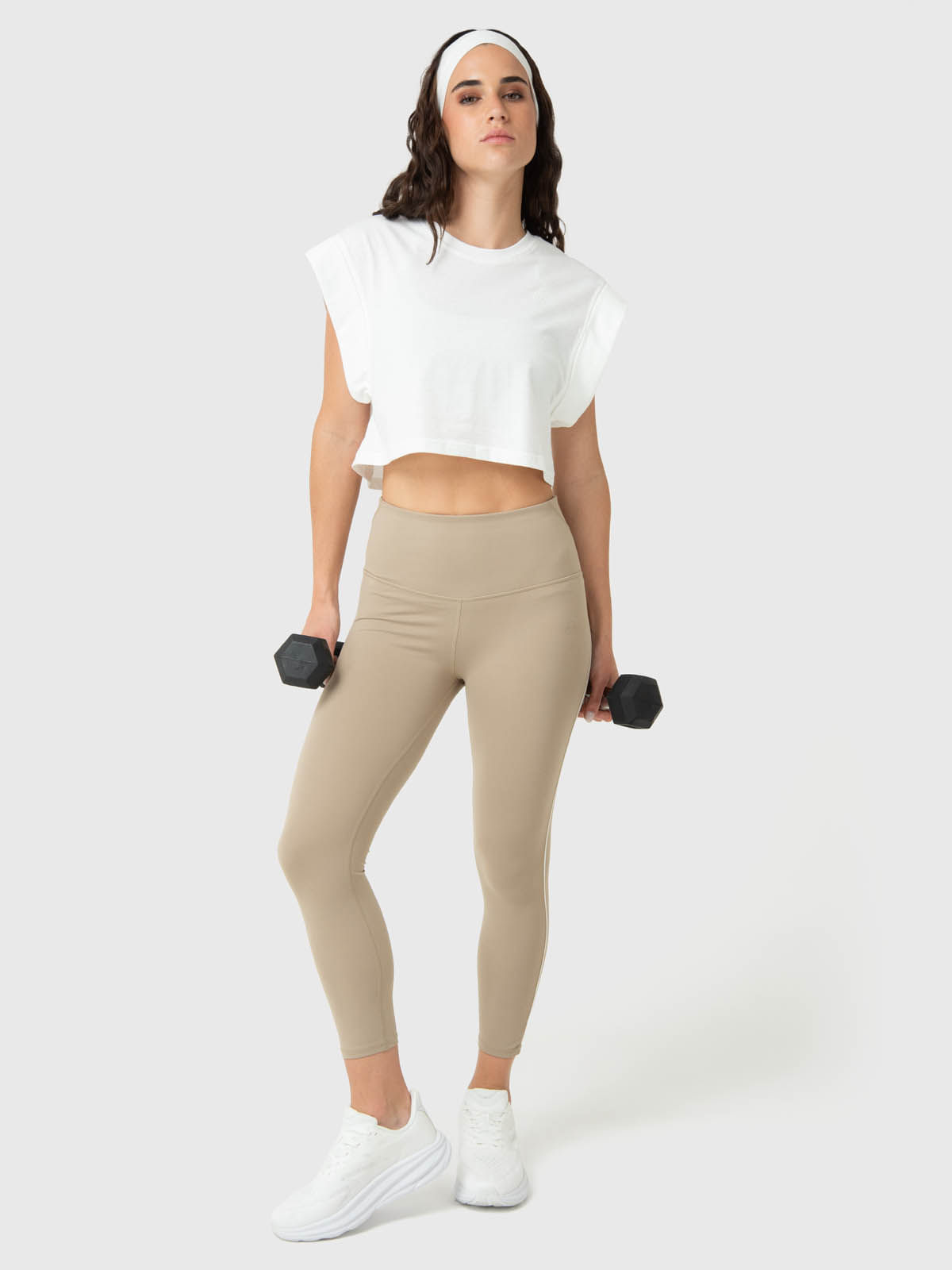 Polo-Sin-Manga-Para-Mujer-Clarissa-Blanco-Bsoul